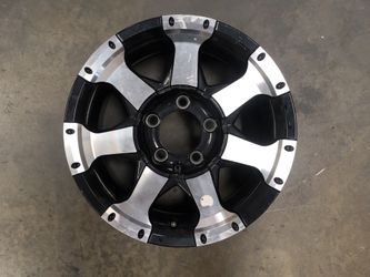RV aluminum travel trailer wheel