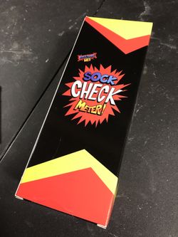 Foos Gone Wild Sock Check Meter