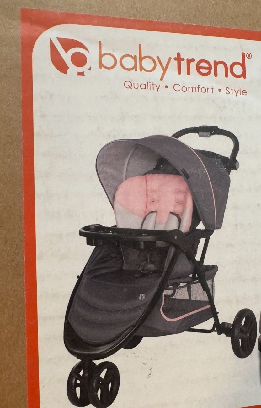Baby girl stroller/car seat combo