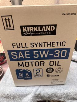 Kirkland Signature Full Synthetic 5W-30 Motor Oil 2-Pack