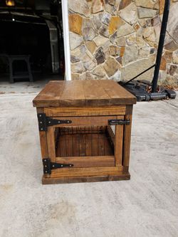 Custom built table/dog/pet crate
