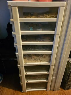 Boxes of Lego