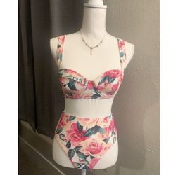 Forever 21 Floral Bikini Set