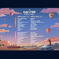 Day Trip Festival (2) 2 Day VIP Tickets 