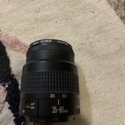 Canon Zoom EF Lens35-80 mm 1:4-5:6 III And Canon EOS Rebel X S