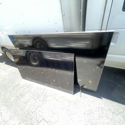 Lot Of 2 Huge TVs For Free. Broken Screens For Parts Only