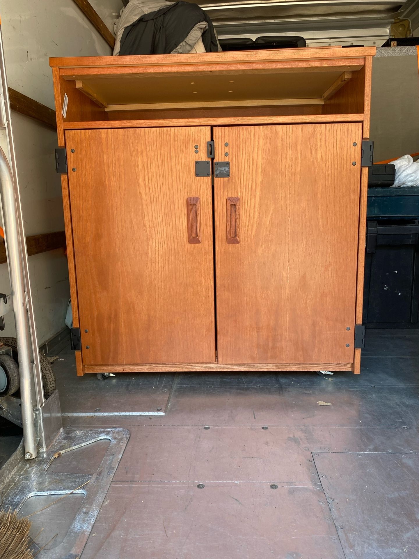 Wooden Storage Cabinet - Lot Of 10