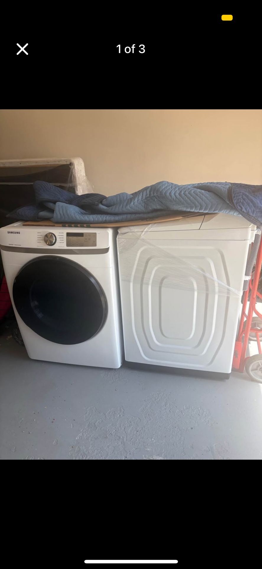 Samsung washer/dryer set