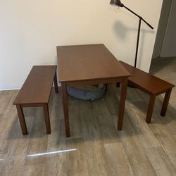 [pending] Bench Style dining table