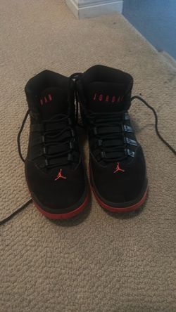Air Jordan High-Top Sneakers Black Red