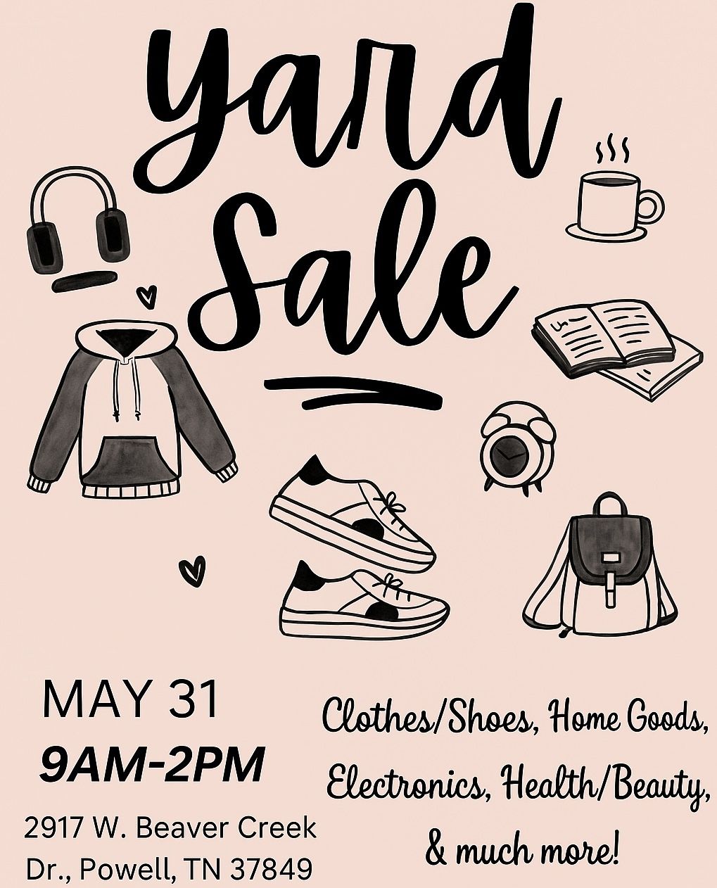 Huge Yard Sale