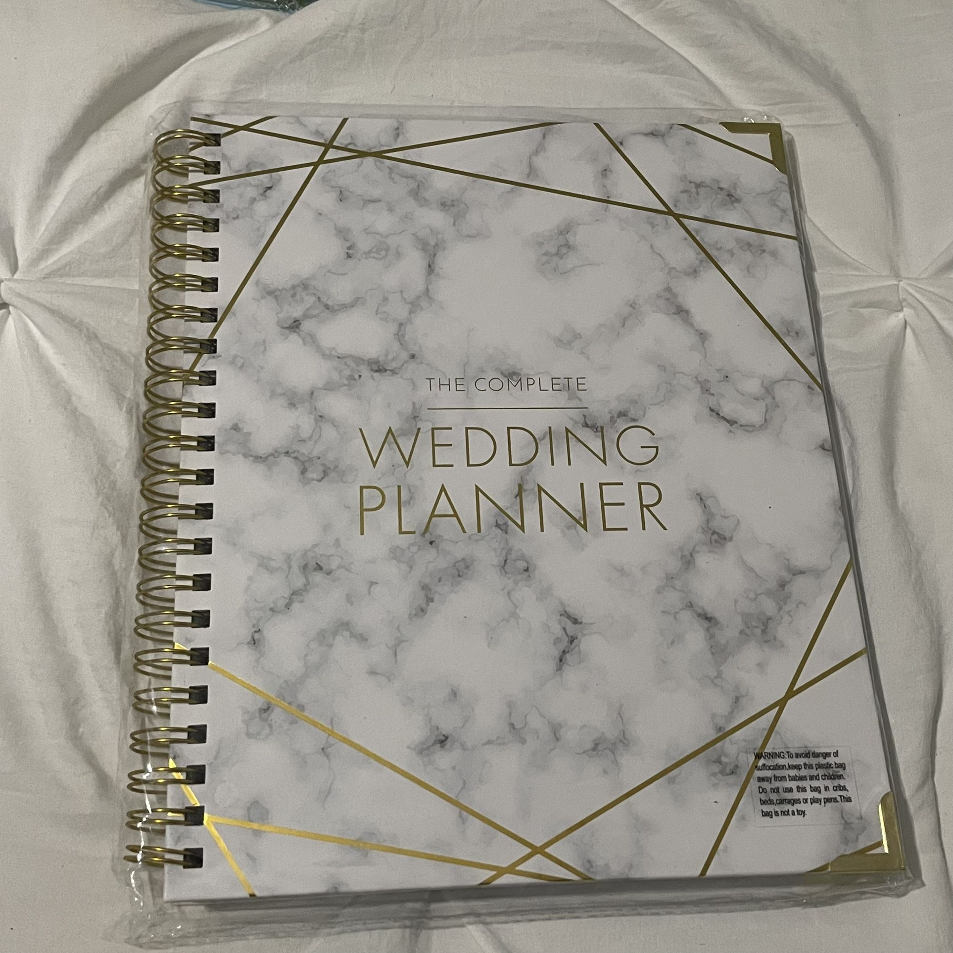 Wedding Planner Marble Gold