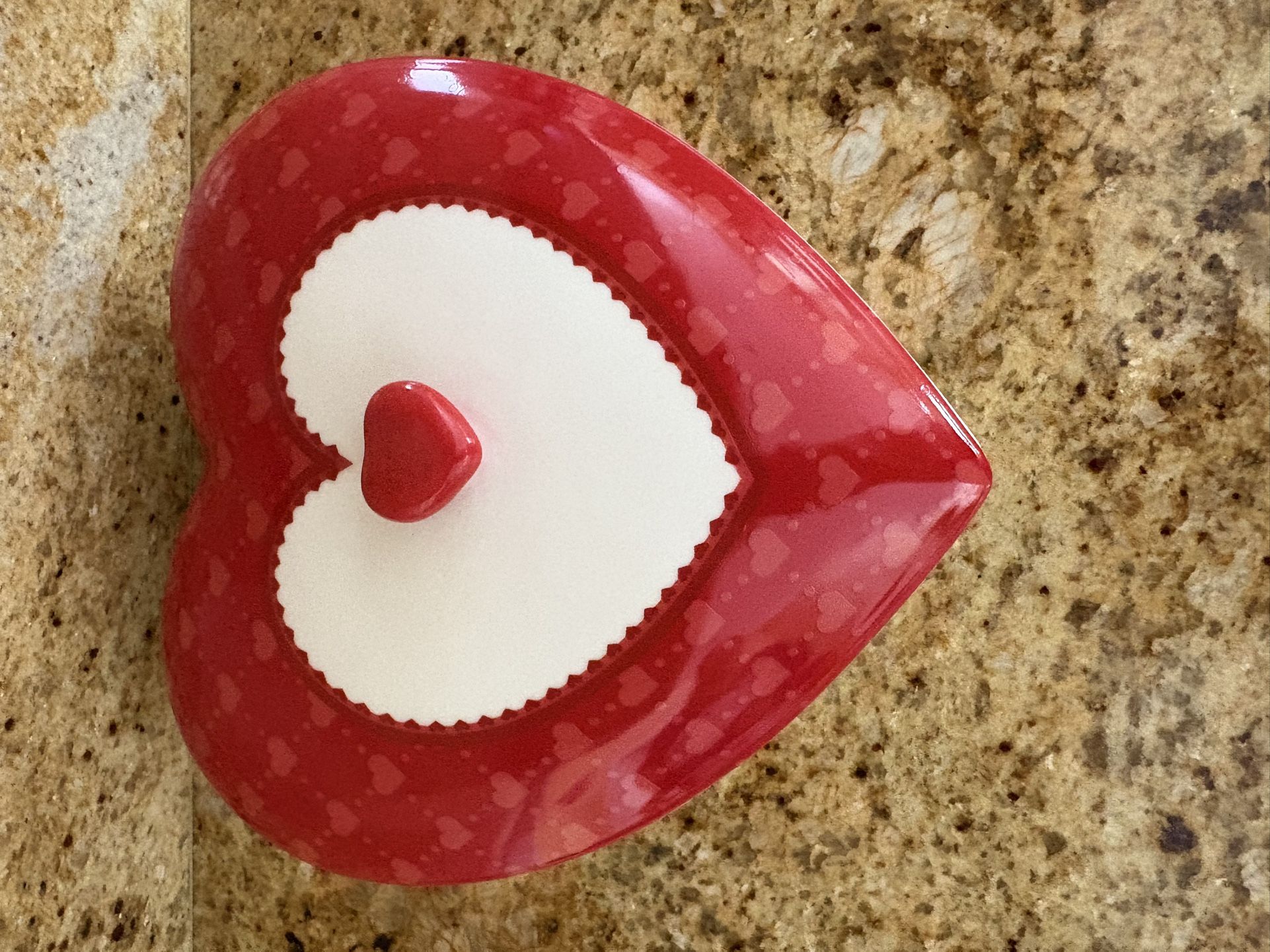 Heart-Shaped Candy Dish