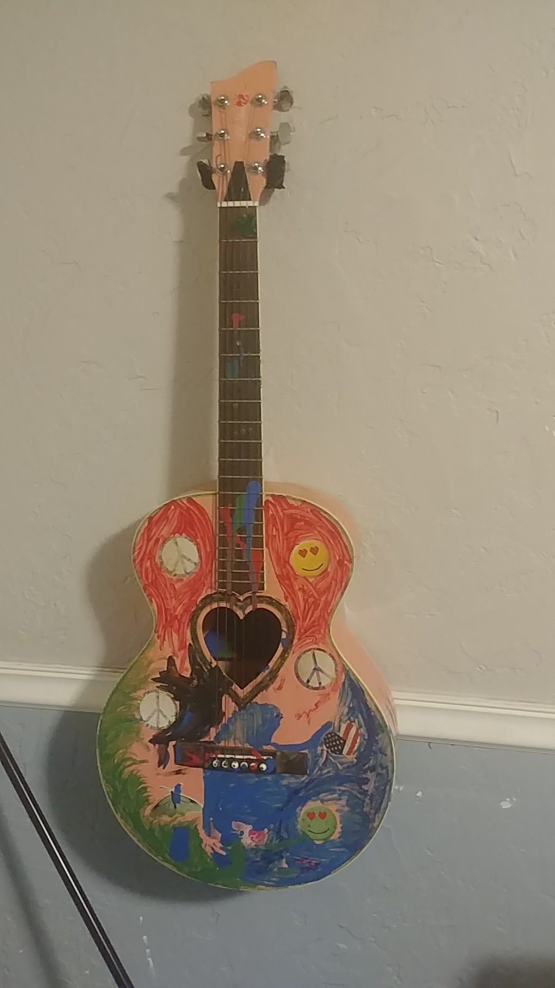 Child sized guitar