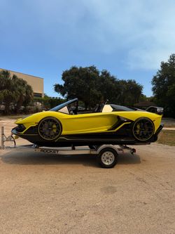 JetCar JetBoat lambo with trailer