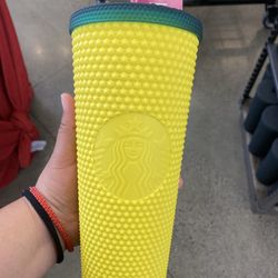 Pineapple Starbucks Tumbler