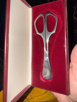 Stainless Steel cigar Scissors in Gift Box