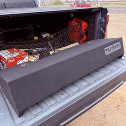 Black 13" Tw5 Dual Sealed Sub Box, Fits 19-26 Chevy Silverado Double & Crew- Cab