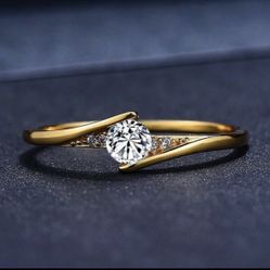 Wedding Ring New Gold 