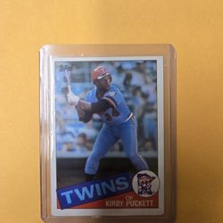 Kirby Puckett Rookie Card