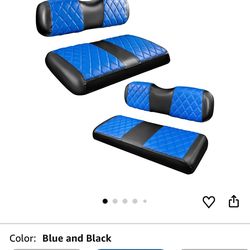 Golf cart diamond seat cover