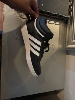 Adidas Grand Court 2.0 Black White - Size 8 US Men - Like New