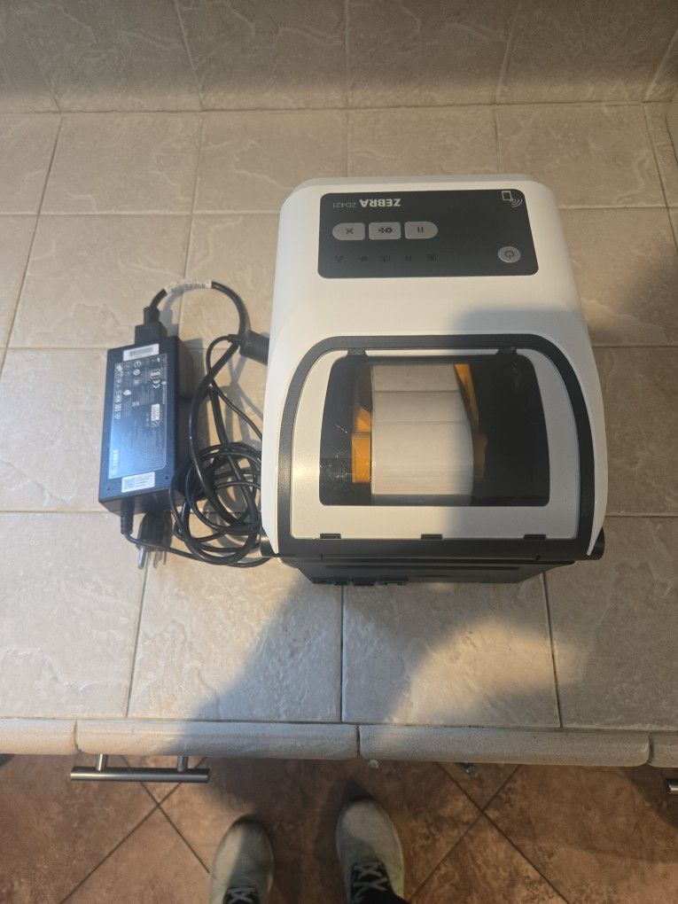 Zebra Zd421 Bluetooth Thermal Printer