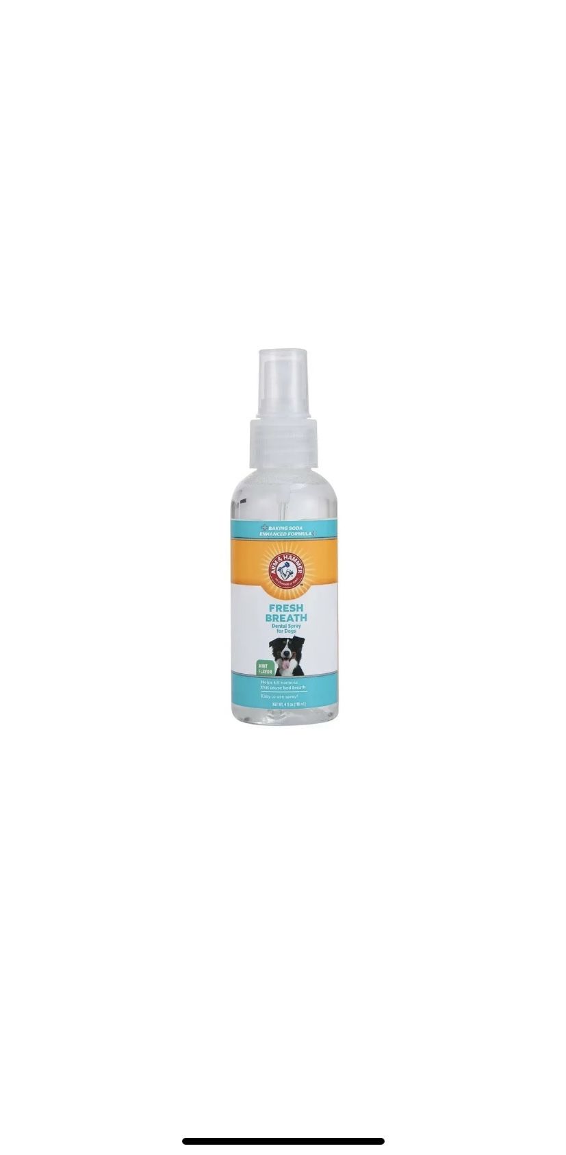 Arm & Hammer Dog Dental Care Fresh Breath Dental Spray for Dogs | Reduces Plaque