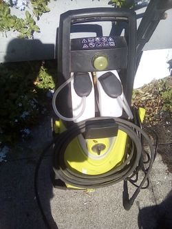 Sunjoe pressure washer only used 2 times works great