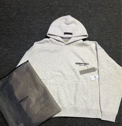 Light gray essential hoodie