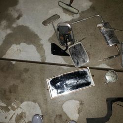 Mirrors off of old International and Dodge