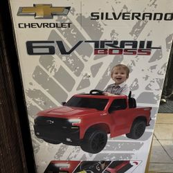 Chevy Silverado 6v Ride On Toy