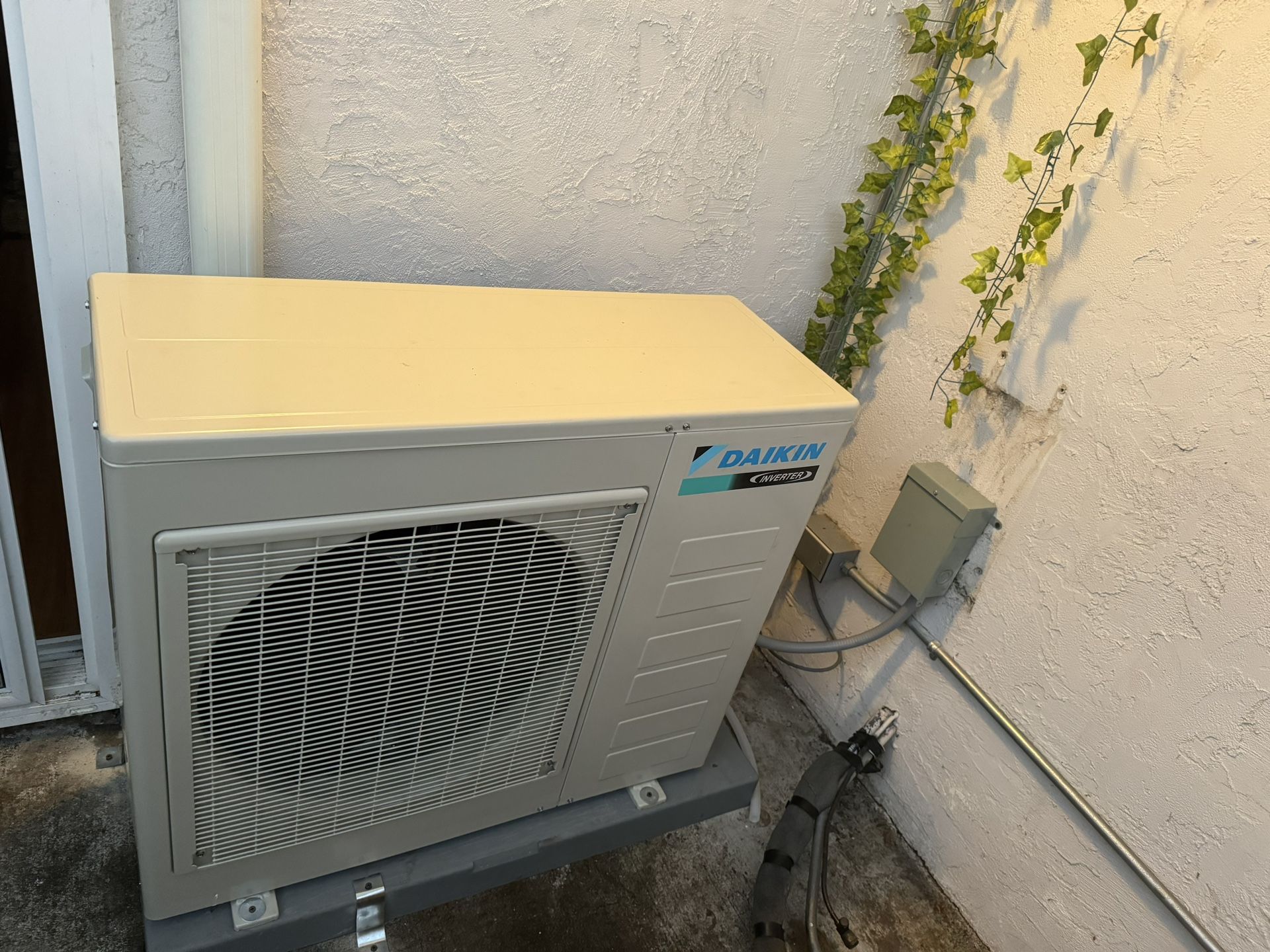 Daikin air conditioner installation