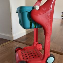 Grocery Basket With Fruit 