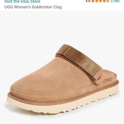 UGG 7.5 NEW Women’s Goldenstar Clogs, Chestnut 