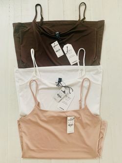 New Express Body Contour Tank Tops Set of 3