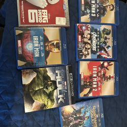 Blu Rays ! (Marvel, Big Hero Six) 