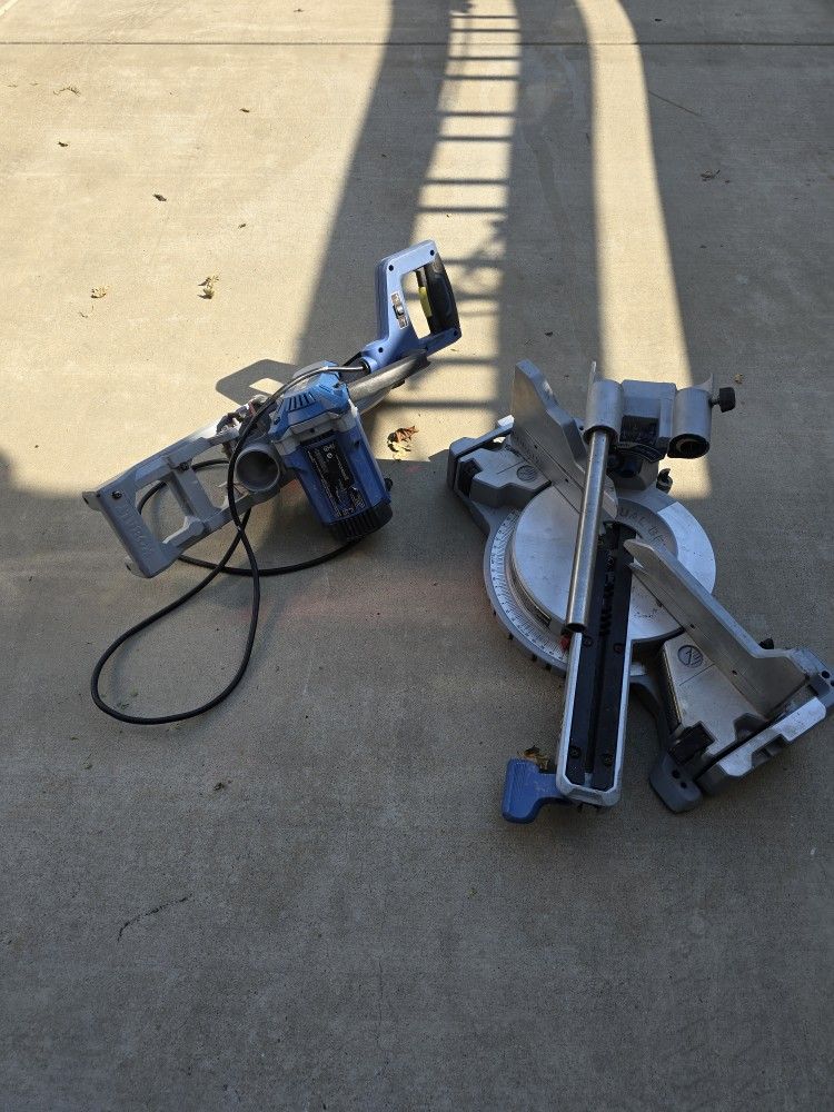 Kobalt Compact 10-in 15-Amp Dual Bevel Sliding Compound Corded Miter Saw