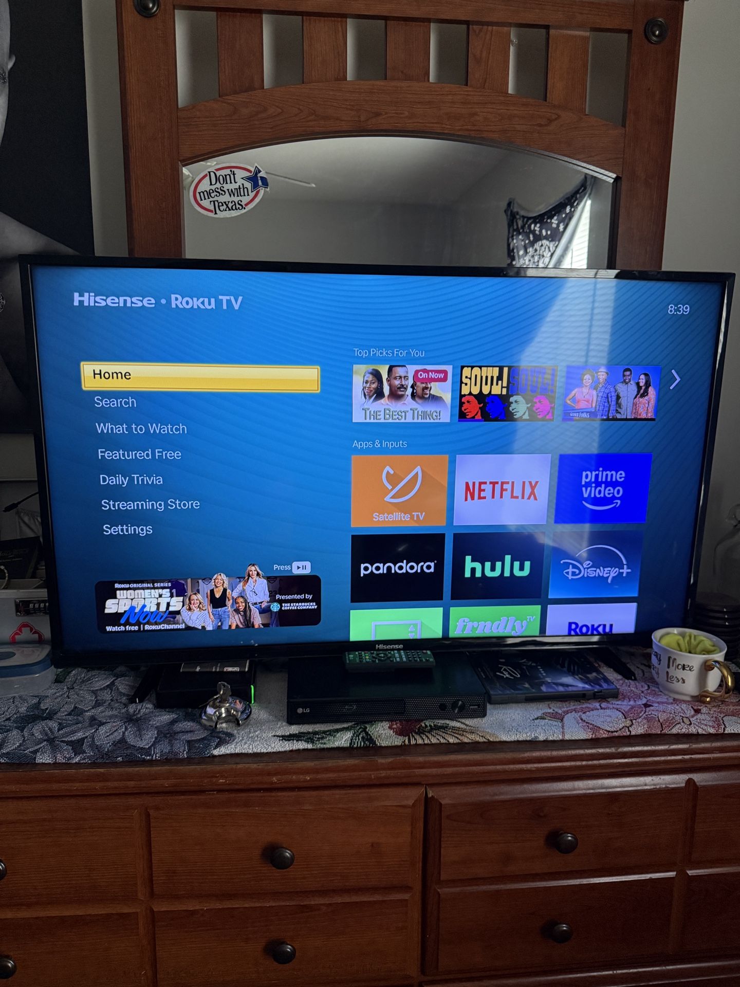 Hisense Roku Tv 42”