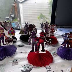 Five Nights At Freddy’s Centerpieces 
