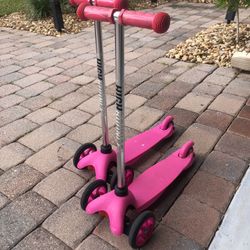 High Bounce Adjustable Handle Scooter