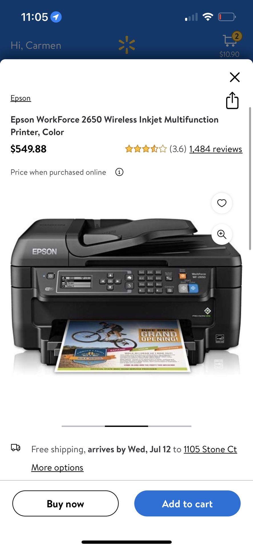 Printer for Sale in Turlock, CA OfferUp