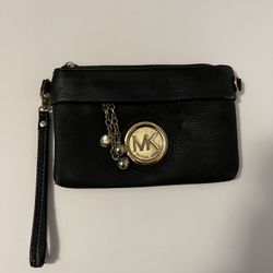 Black MK Wristlet