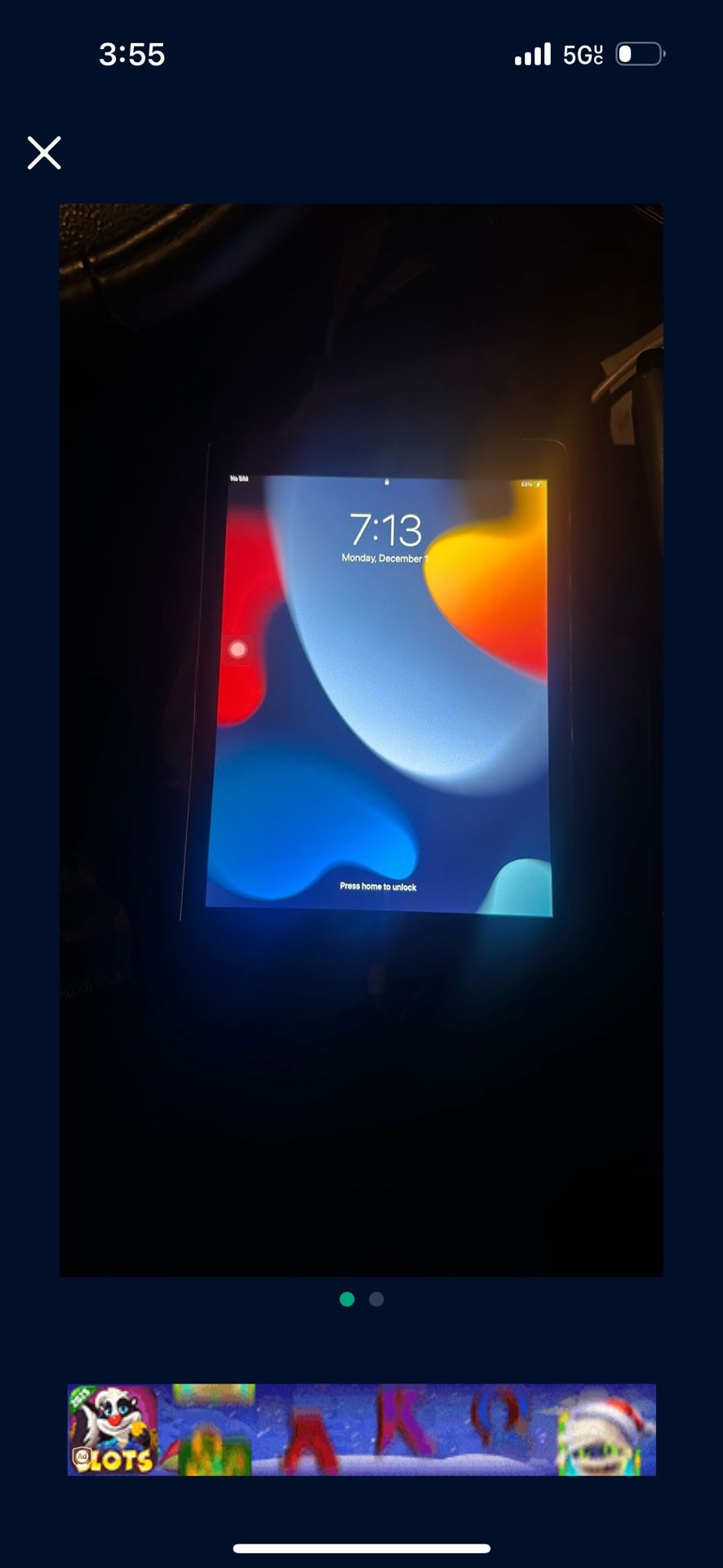 Apple IPad Air w/ celular