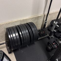 Plate/barbell Storage