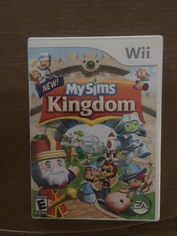 Nintendo Wii my sims kingdom