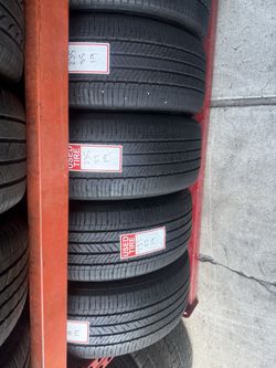 4 used tires 235/55r19 kumho 🤑free installation ‼️👌