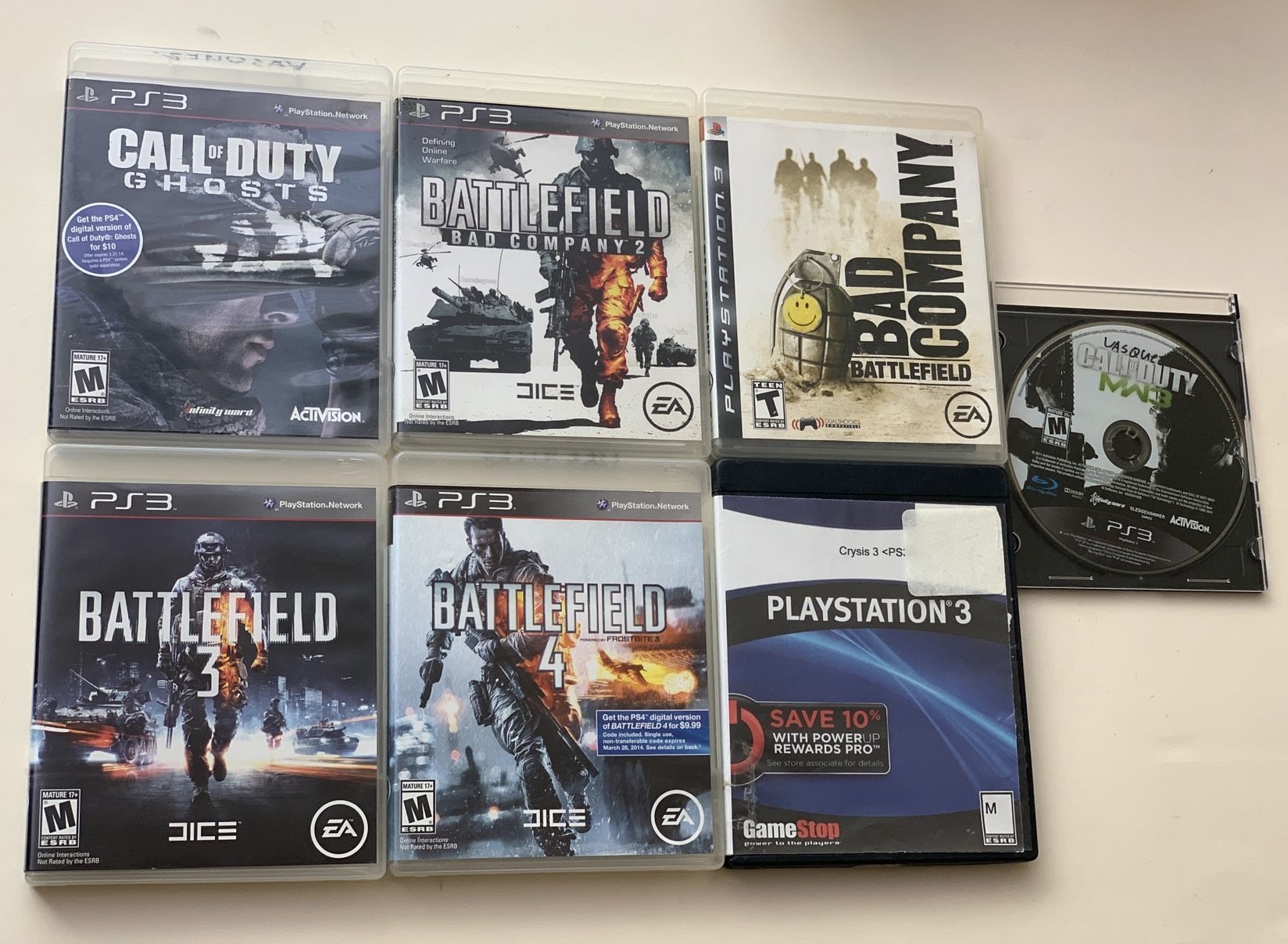 Sony PS3 war games