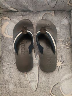 Abercrombie and Fitch brown leather sandals size  7