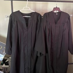 Cal State Dominguez Graduation Gowns . 1. Small Medium. 2. Large 